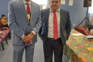 Presidente Samuel Bonilla y Vice Presidente Jose Rivera